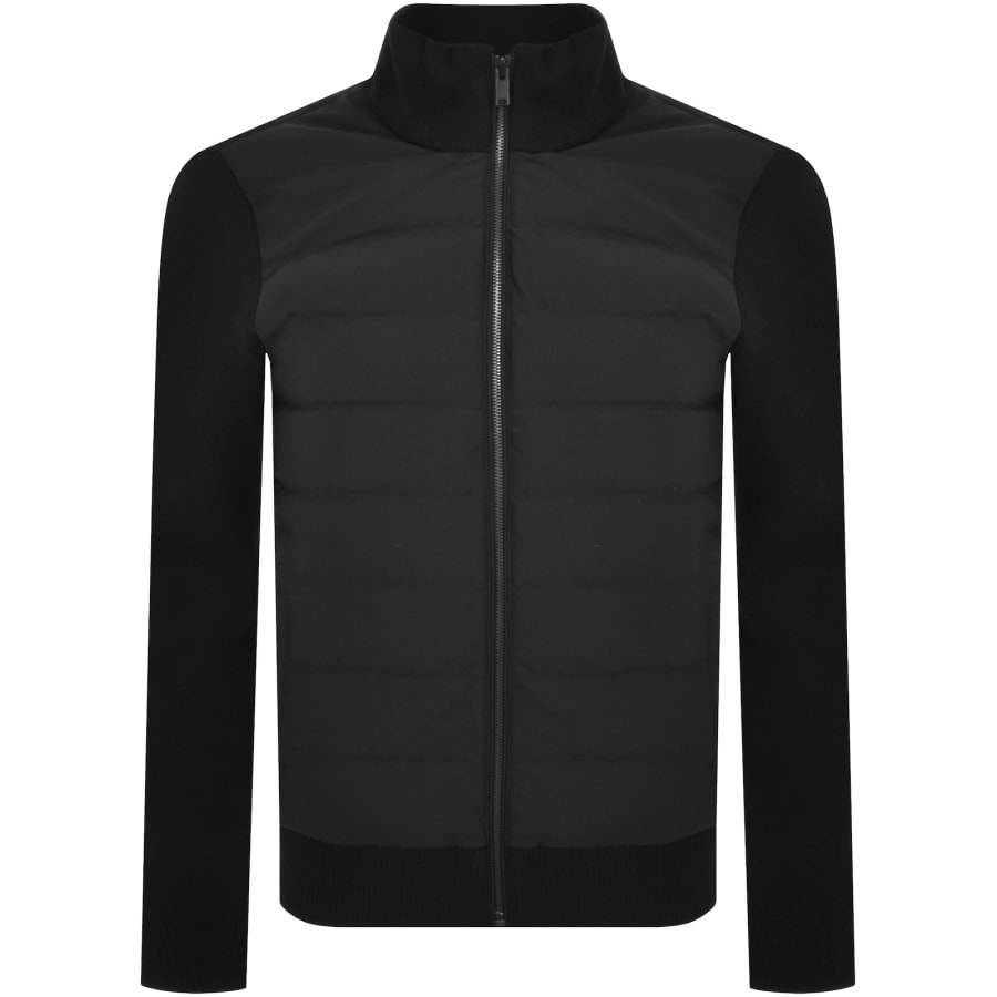 Black hybrid jacket mens sale